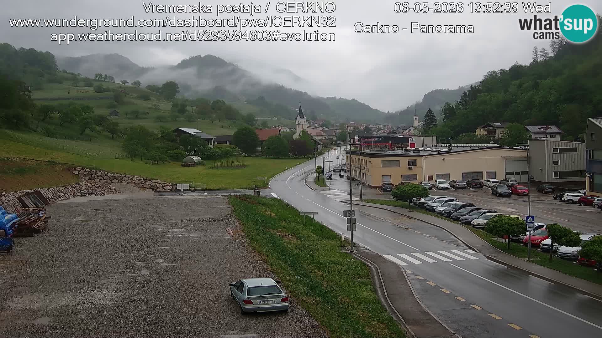 Webcam Ingresso Città di Cerkno