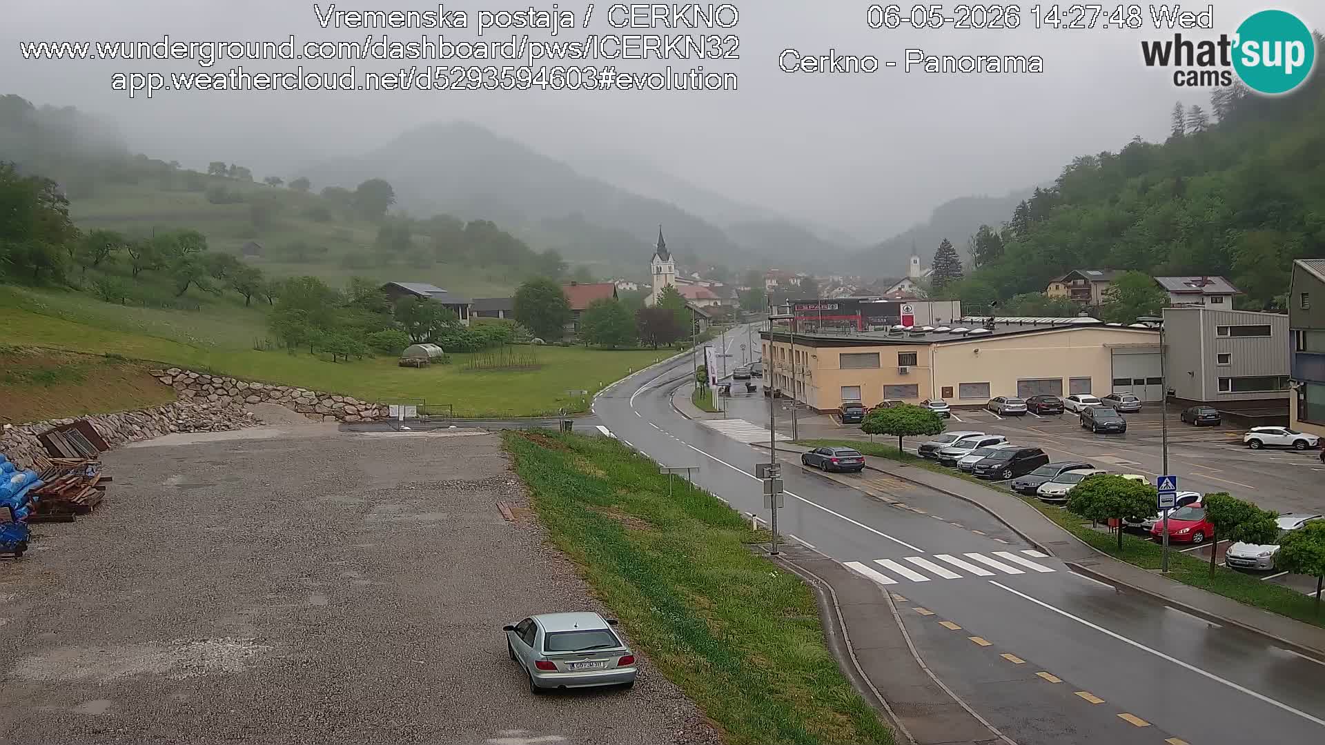 Cerkno Stadteingang Live-Webcam