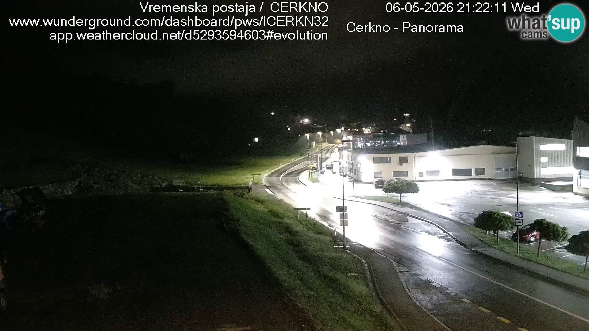 Cerkno ulaz u grad – Kamera uživo