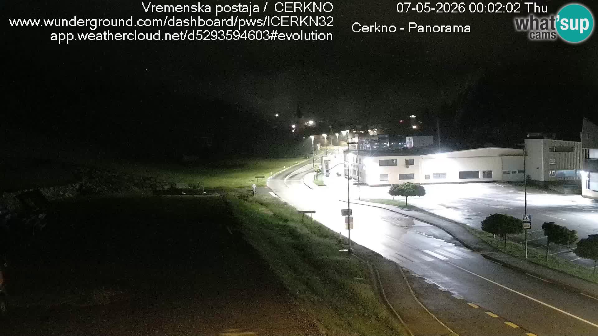 Cerkno Stadteingang Live-Webcam