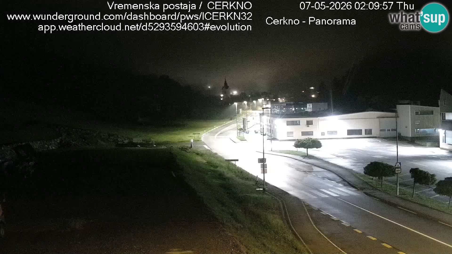 Cerkno Stadteingang Live-Webcam