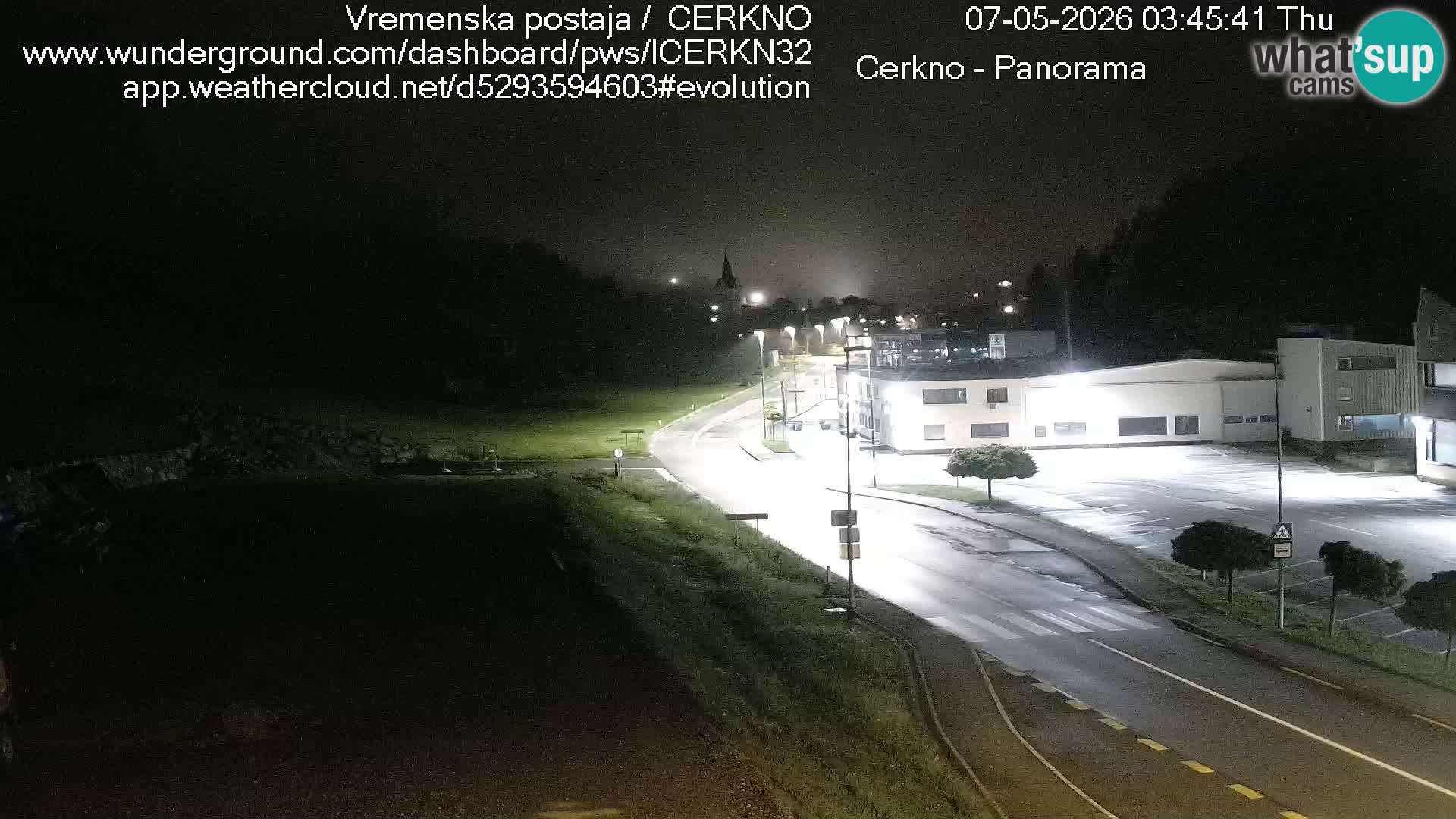 Cerkno Stadteingang Live-Webcam