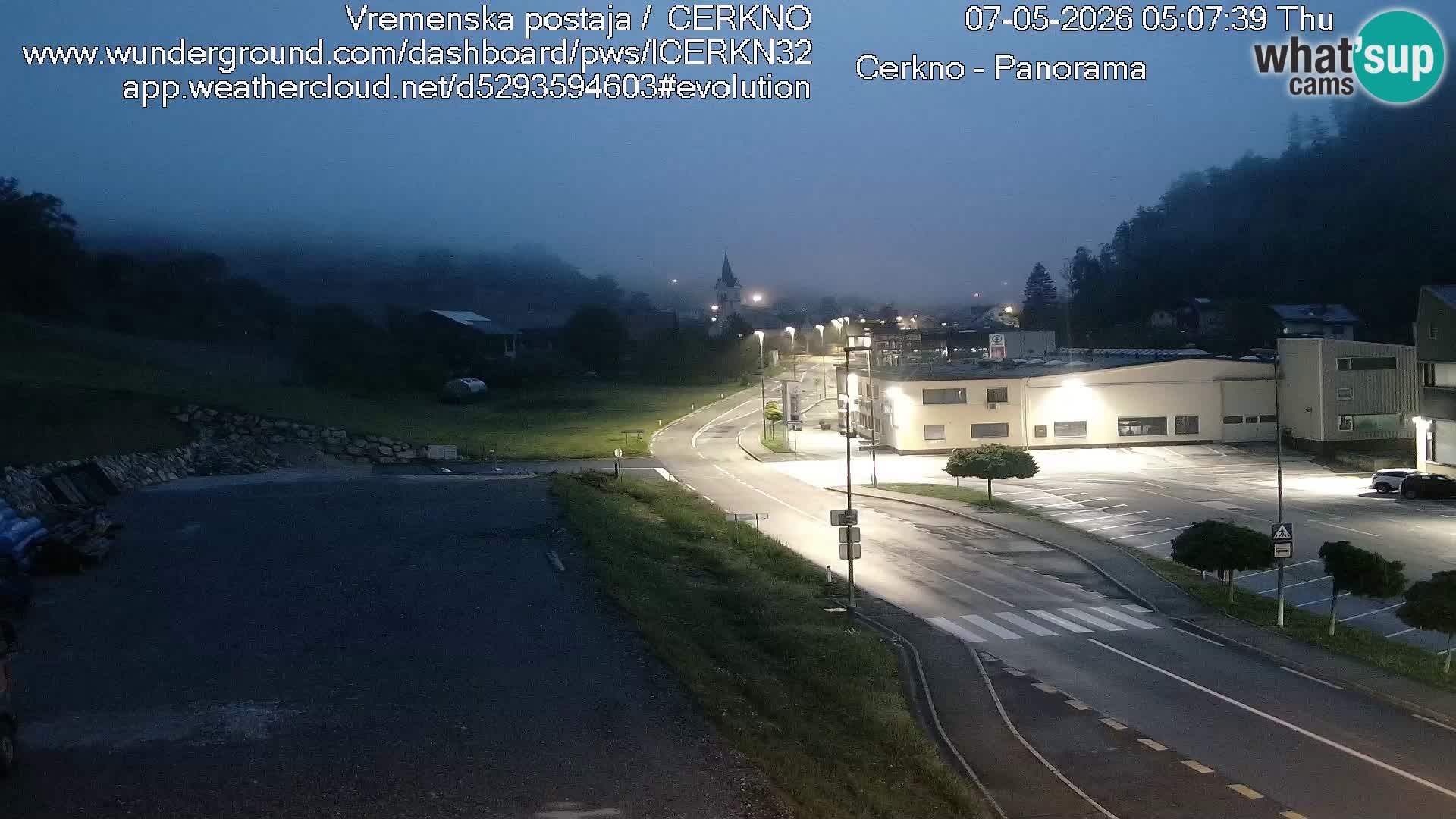 Cerkno Stadteingang Live-Webcam