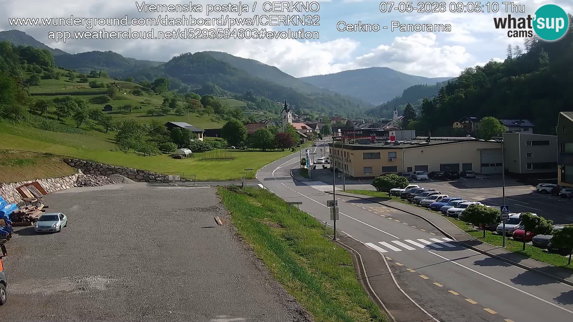 Cerkno vhod v mesto