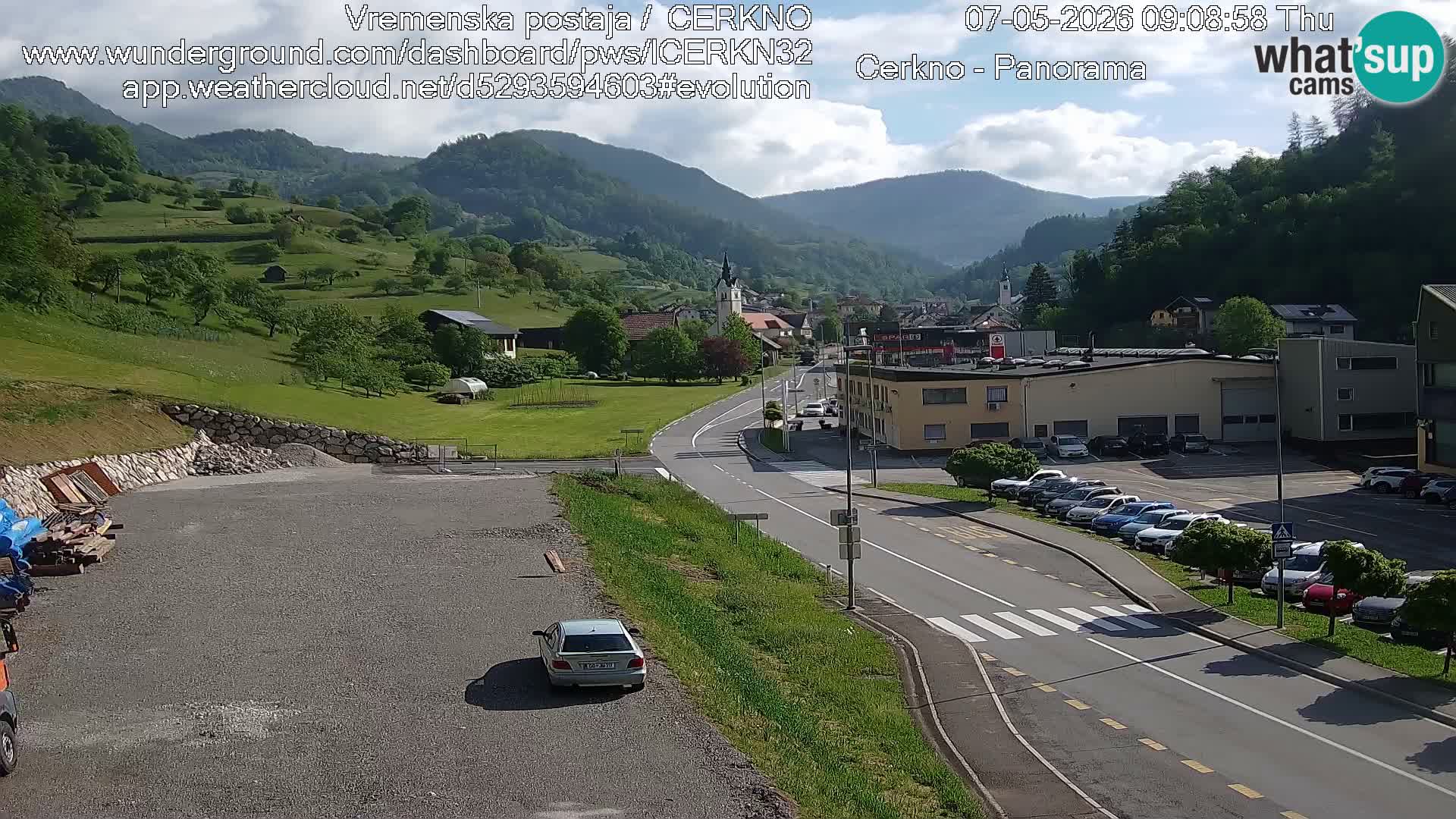 Cerkno vhod v mesto