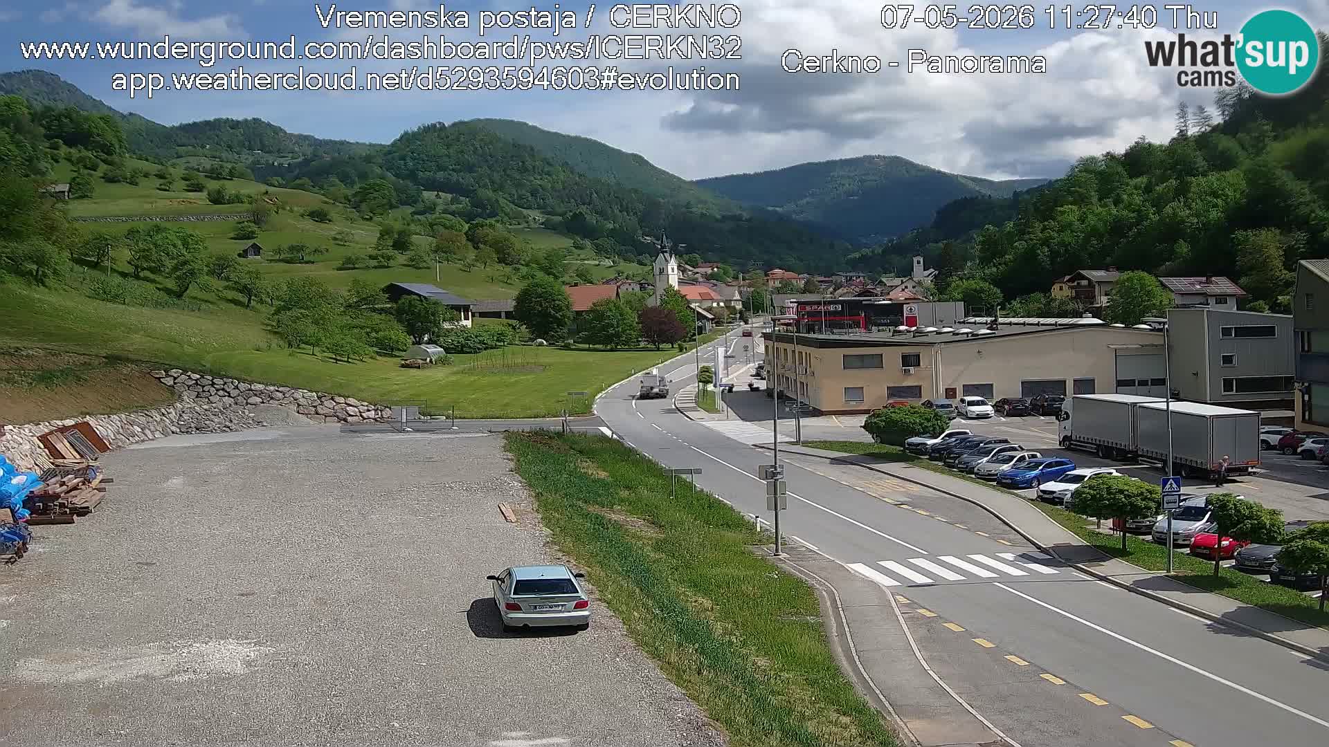Cerkno vhod v mesto