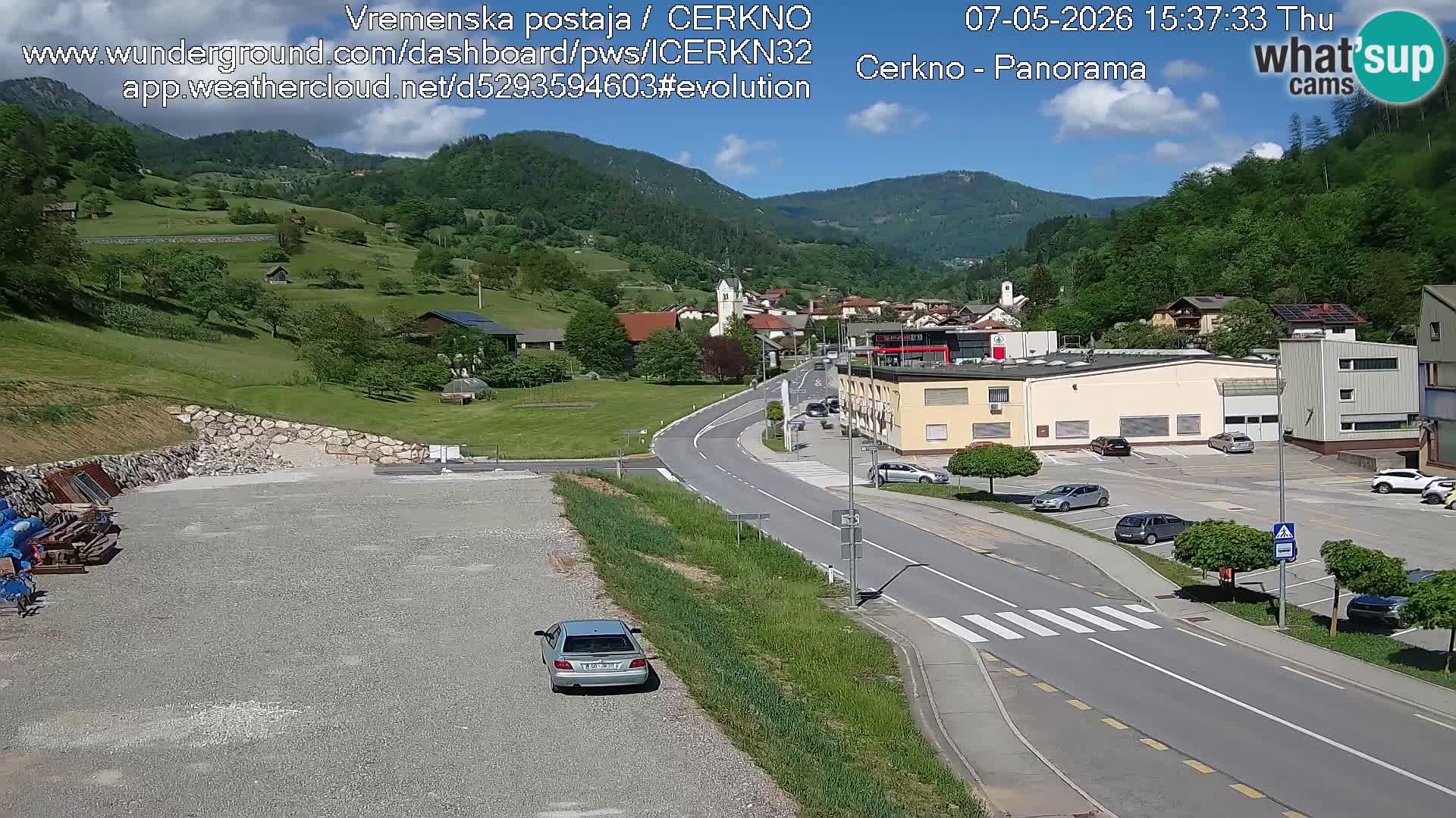 Cerkno vhod v mesto