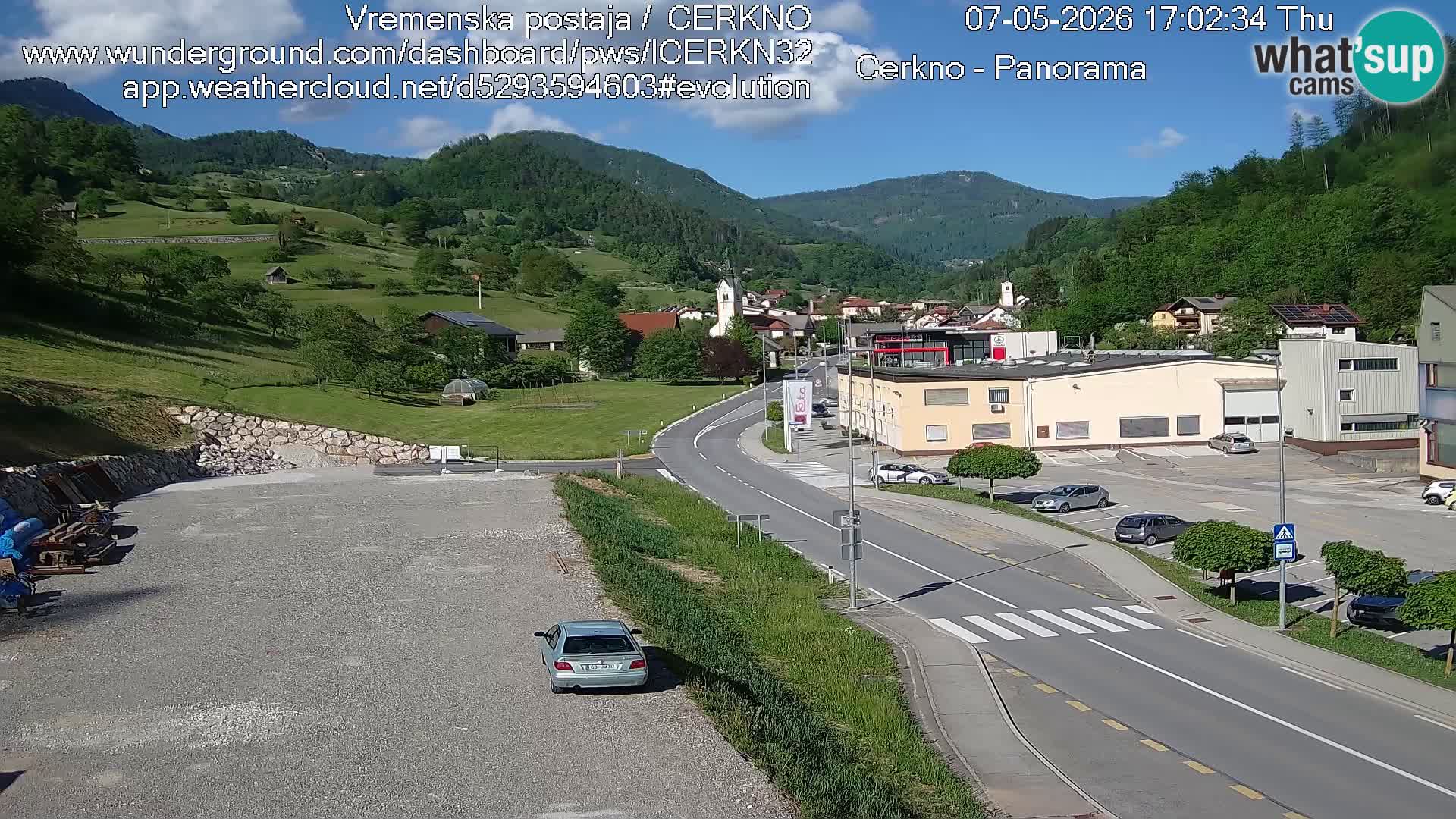Cerkno vhod v mesto