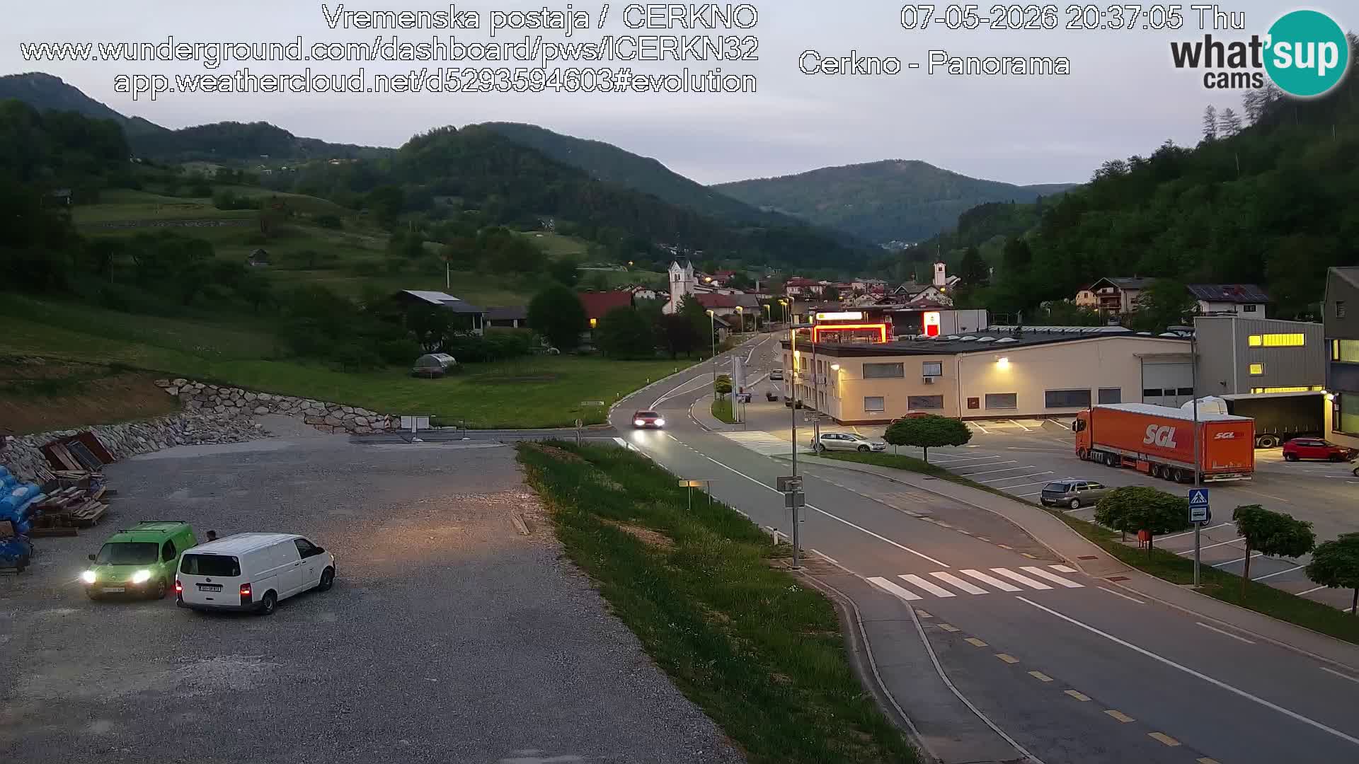 Cerkno vhod v mesto
