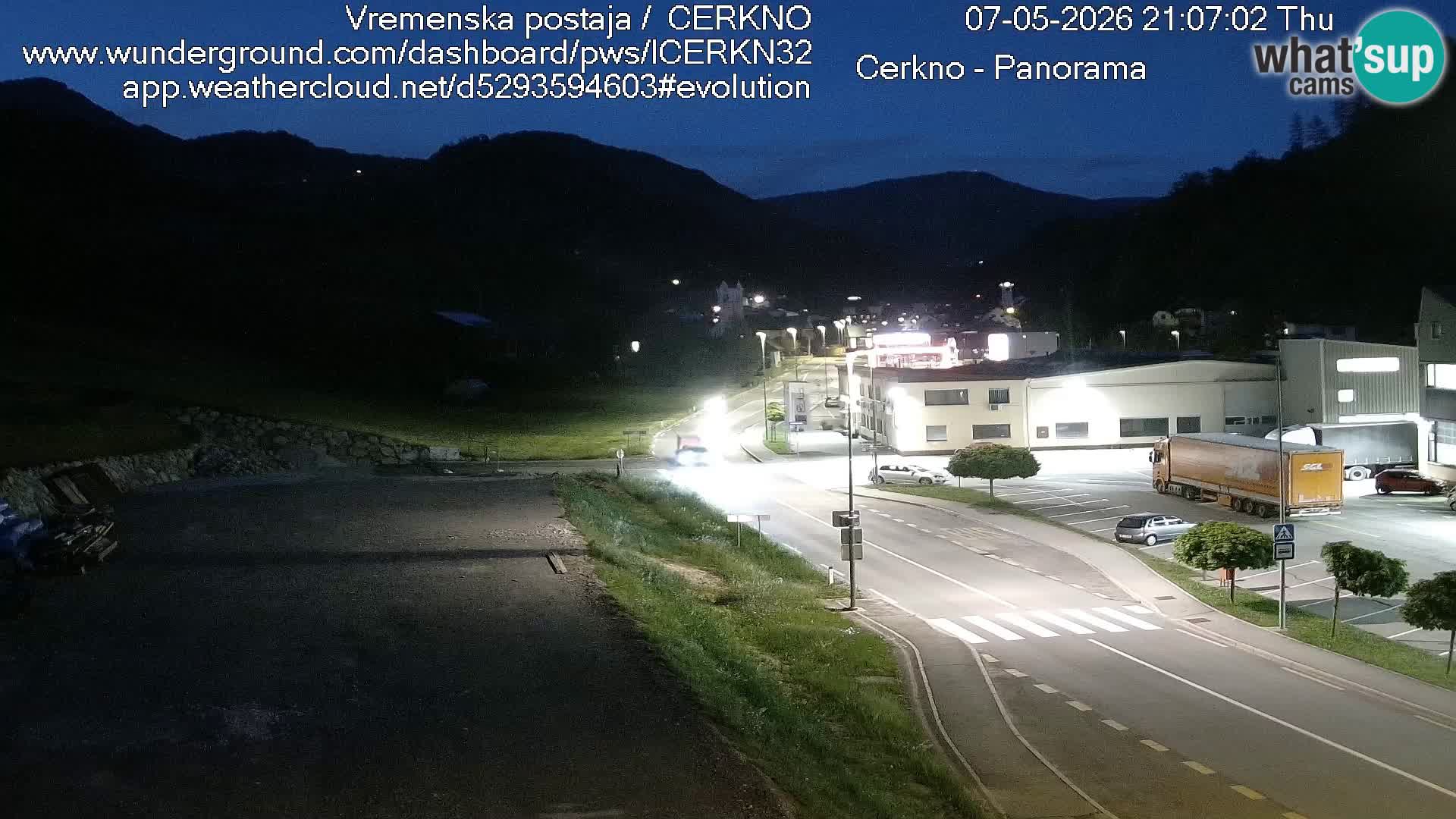 Webcam Ingresso Città di Cerkno