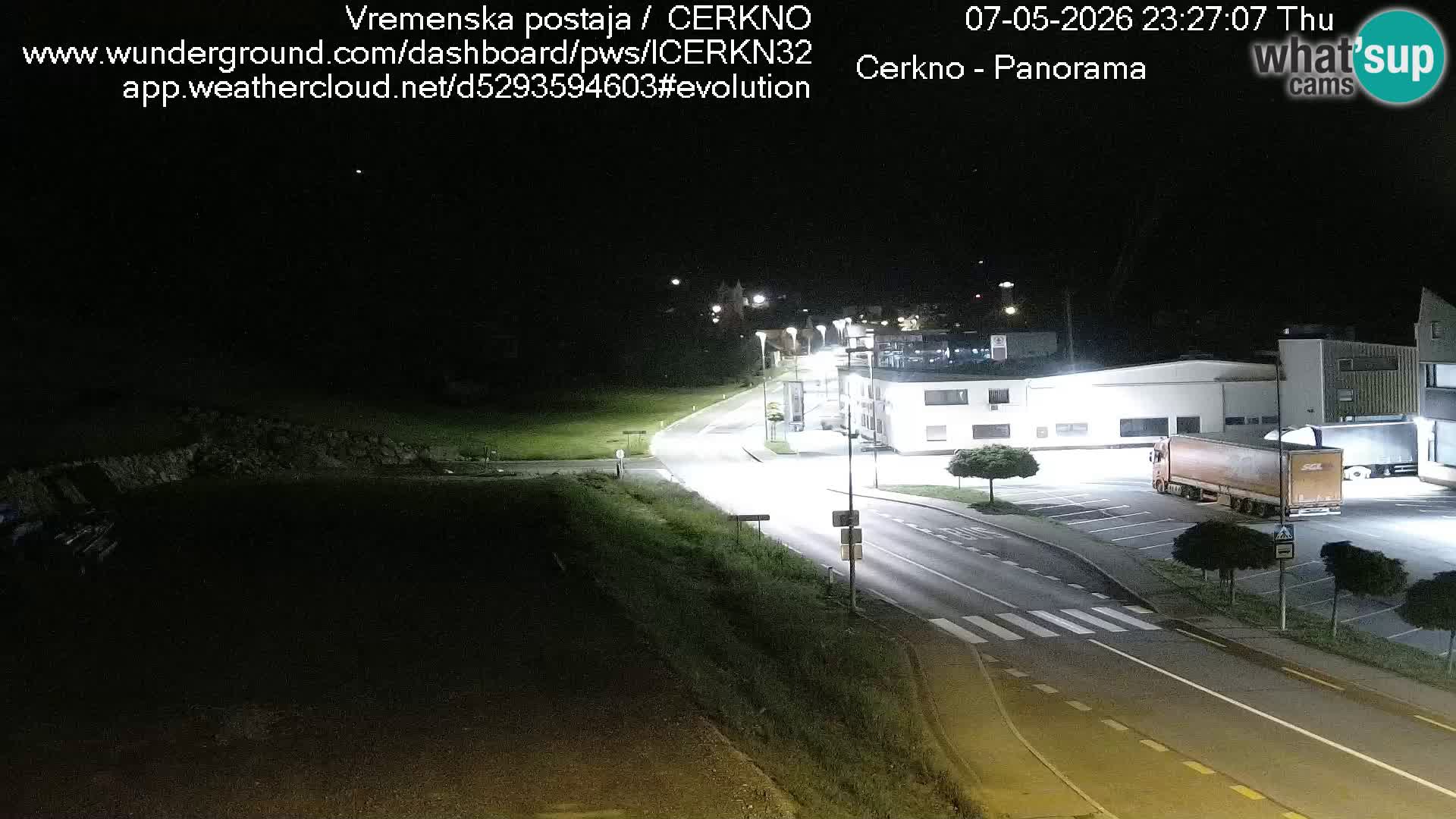 Cerkno Stadteingang Live-Webcam