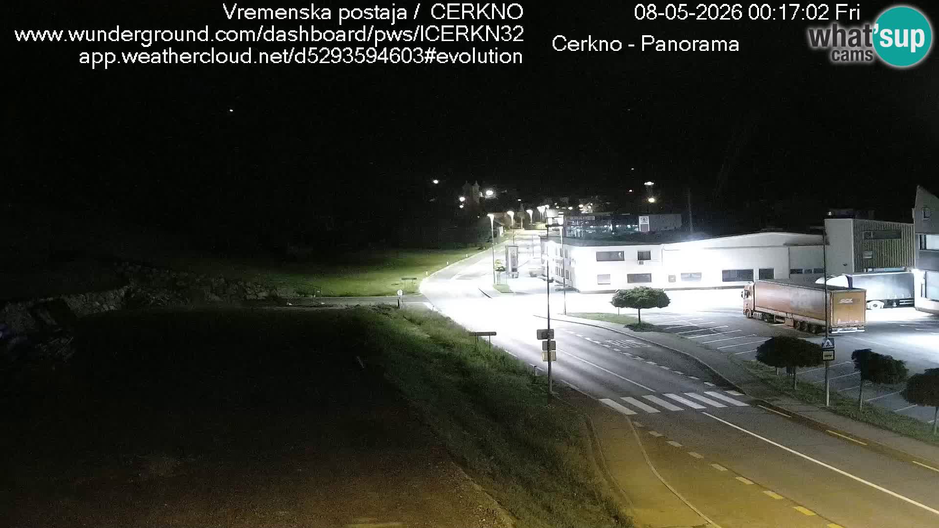 Cerkno ulaz u grad – Kamera uživo