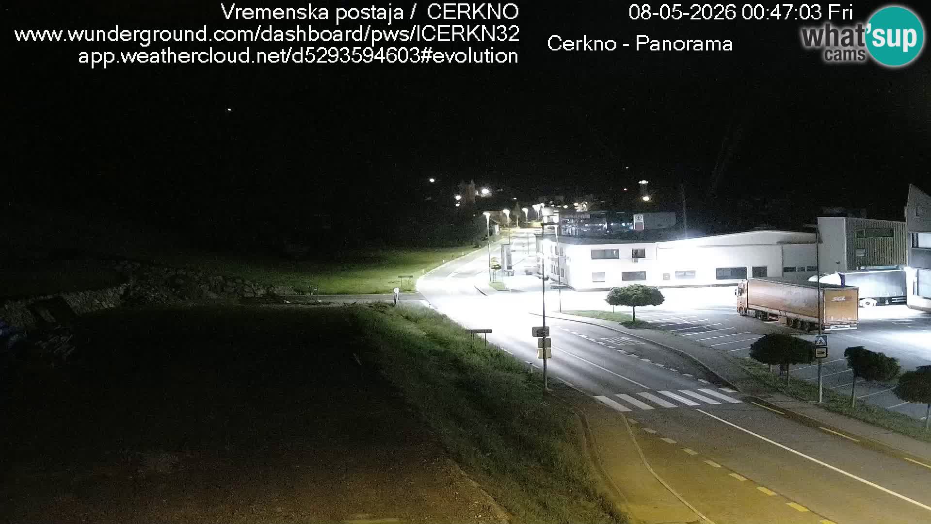 Webcam Ingresso Città di Cerkno