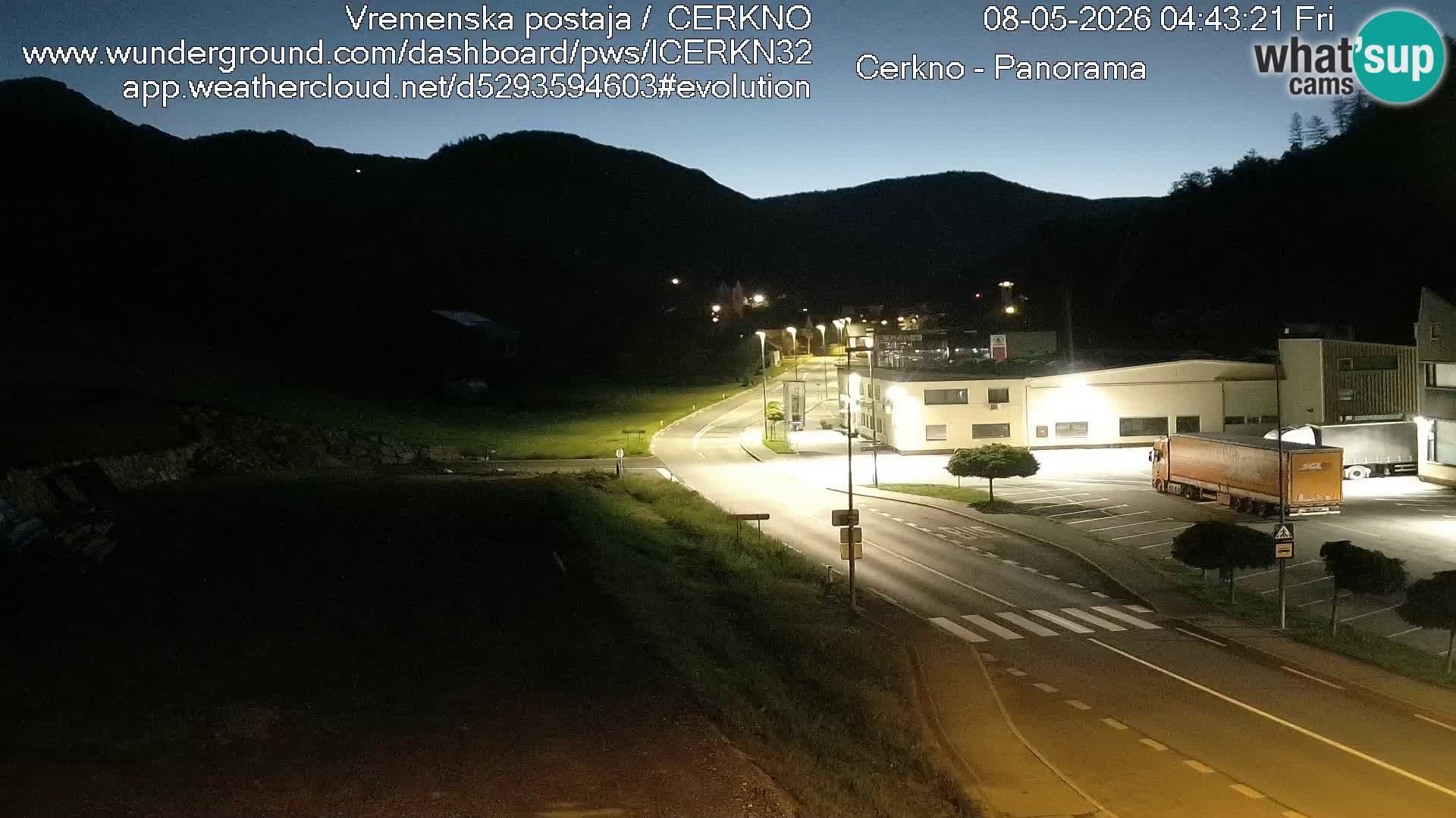 Webcam Ingresso Città di Cerkno
