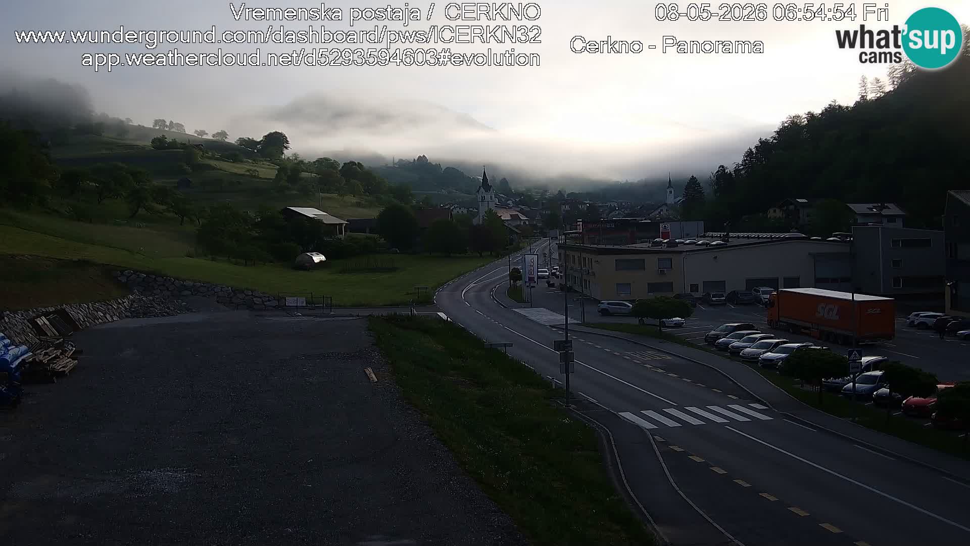 Webcam Ingresso Città di Cerkno