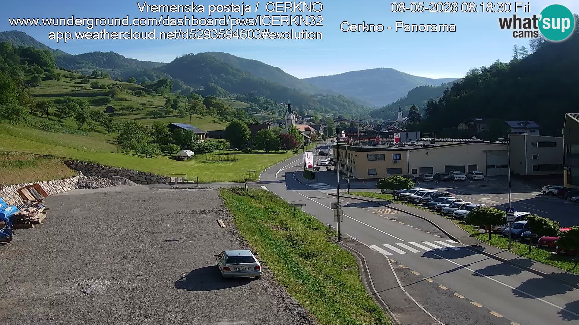 Cerkno vhod v mesto