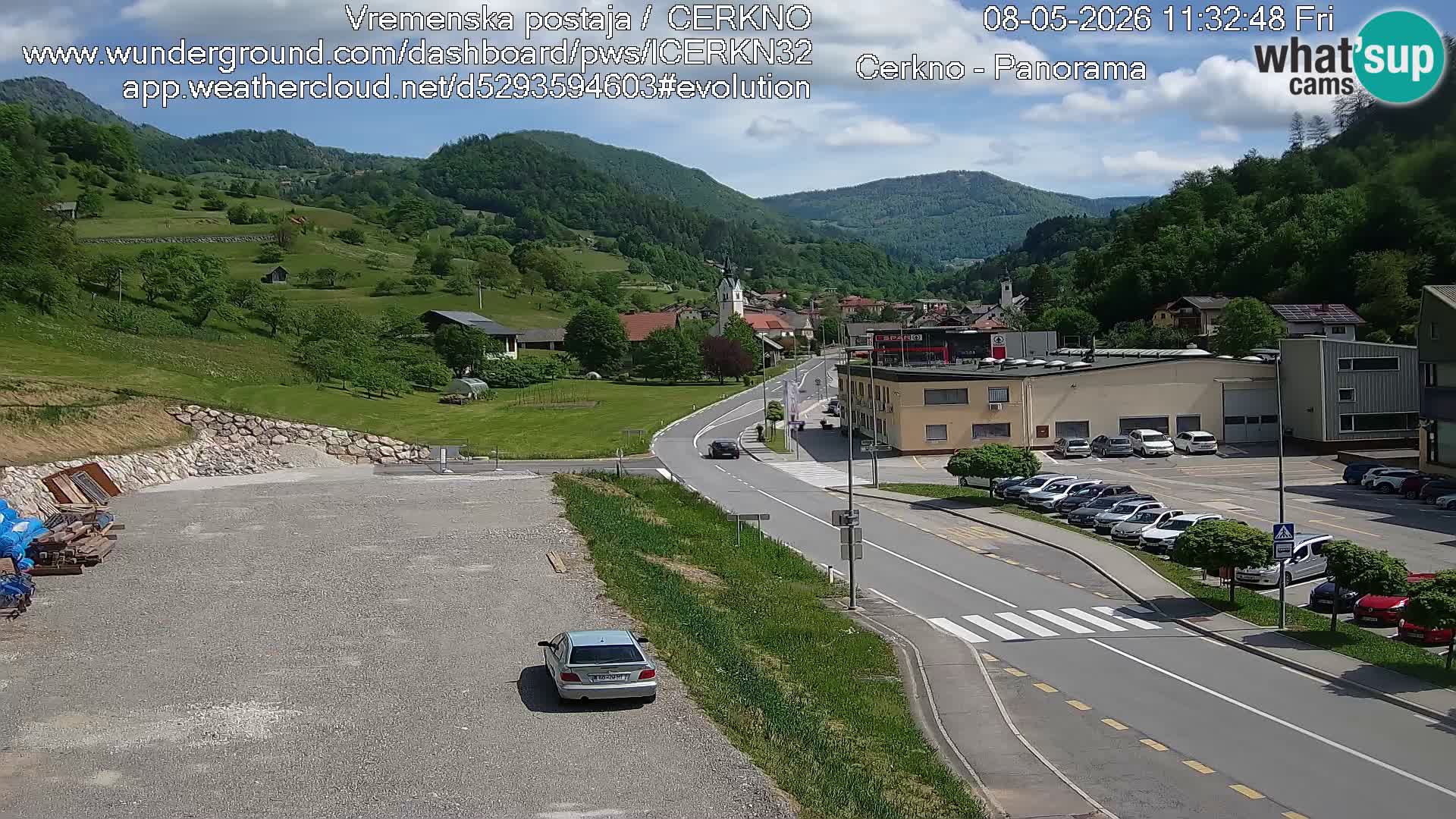Webcam Ingresso Città di Cerkno