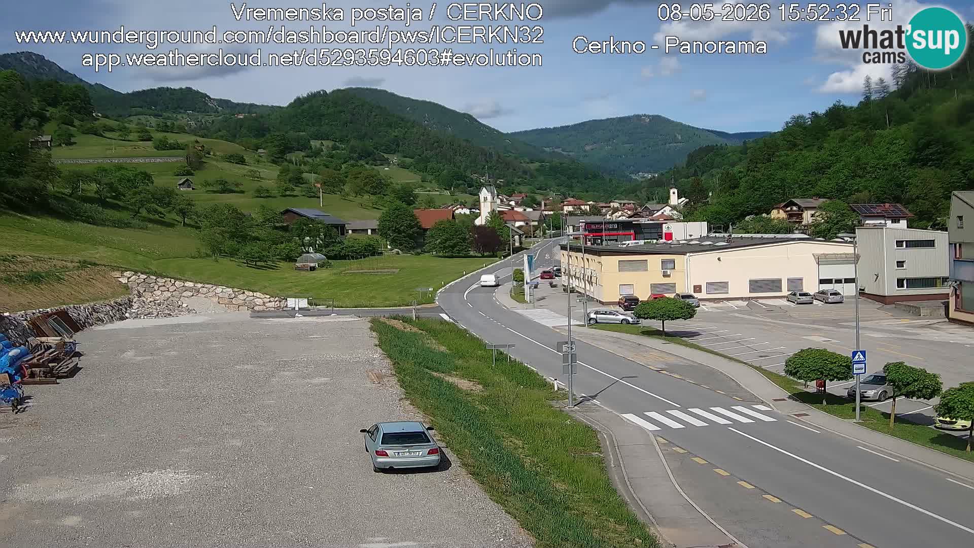 Webcam Ingresso Città di Cerkno