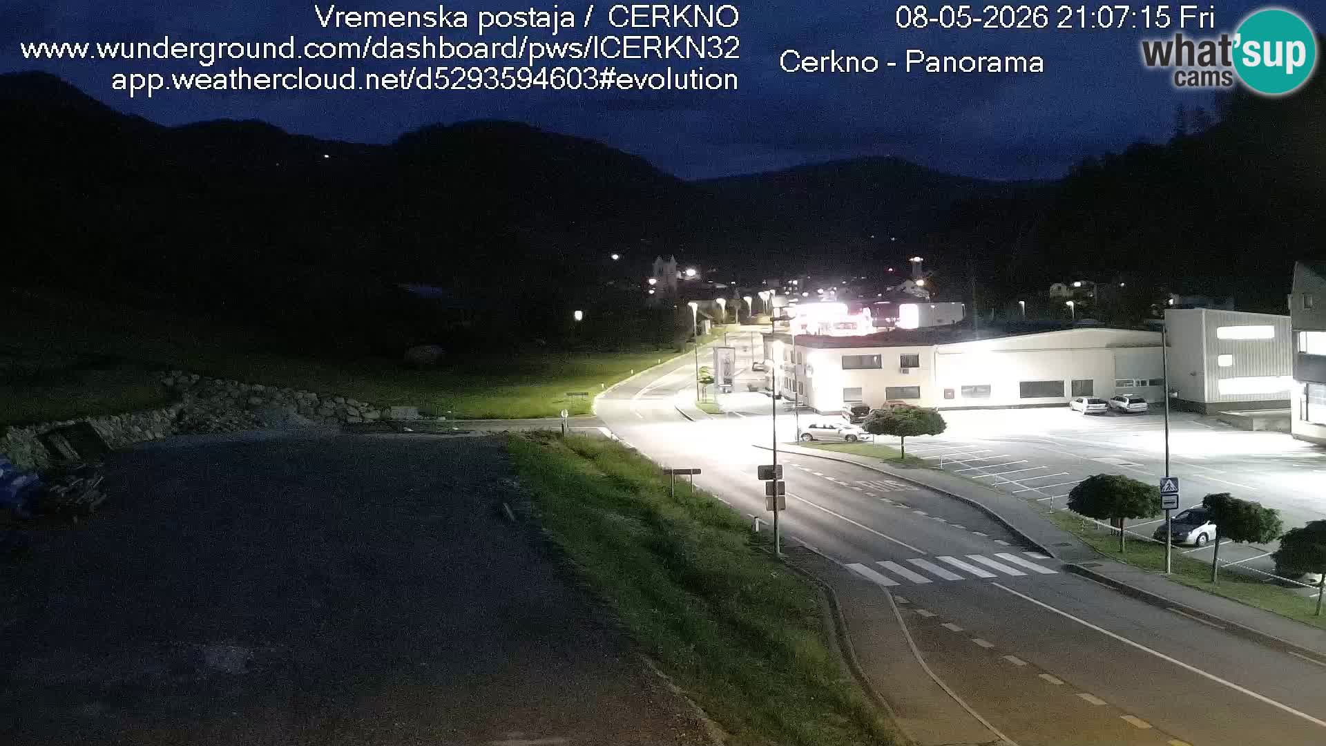 Cerkno Stadteingang Live-Webcam
