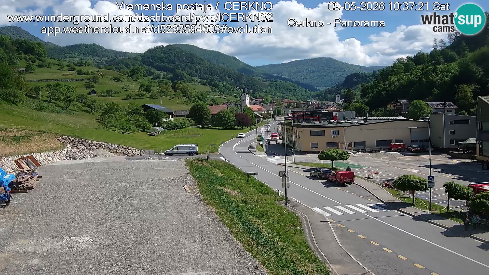 Cerkno vhod v mesto