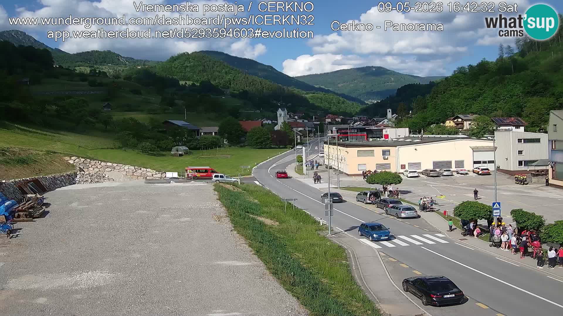 Webcam Ingresso Città di Cerkno