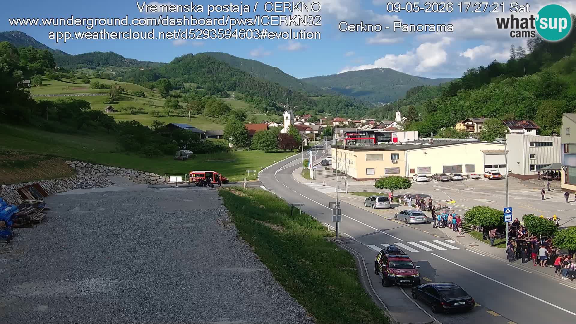 Webcam Ingresso Città di Cerkno