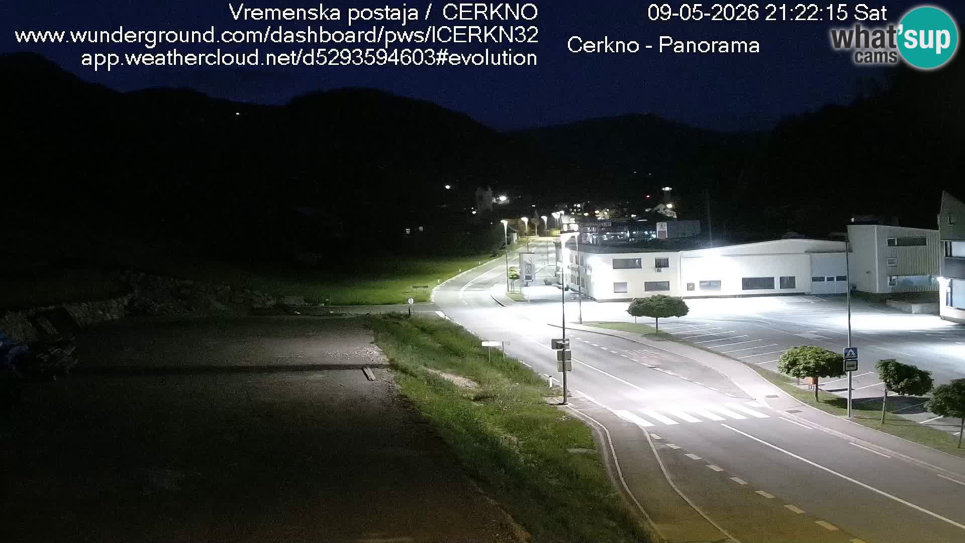 Cerkno ulaz u grad – Kamera uživo