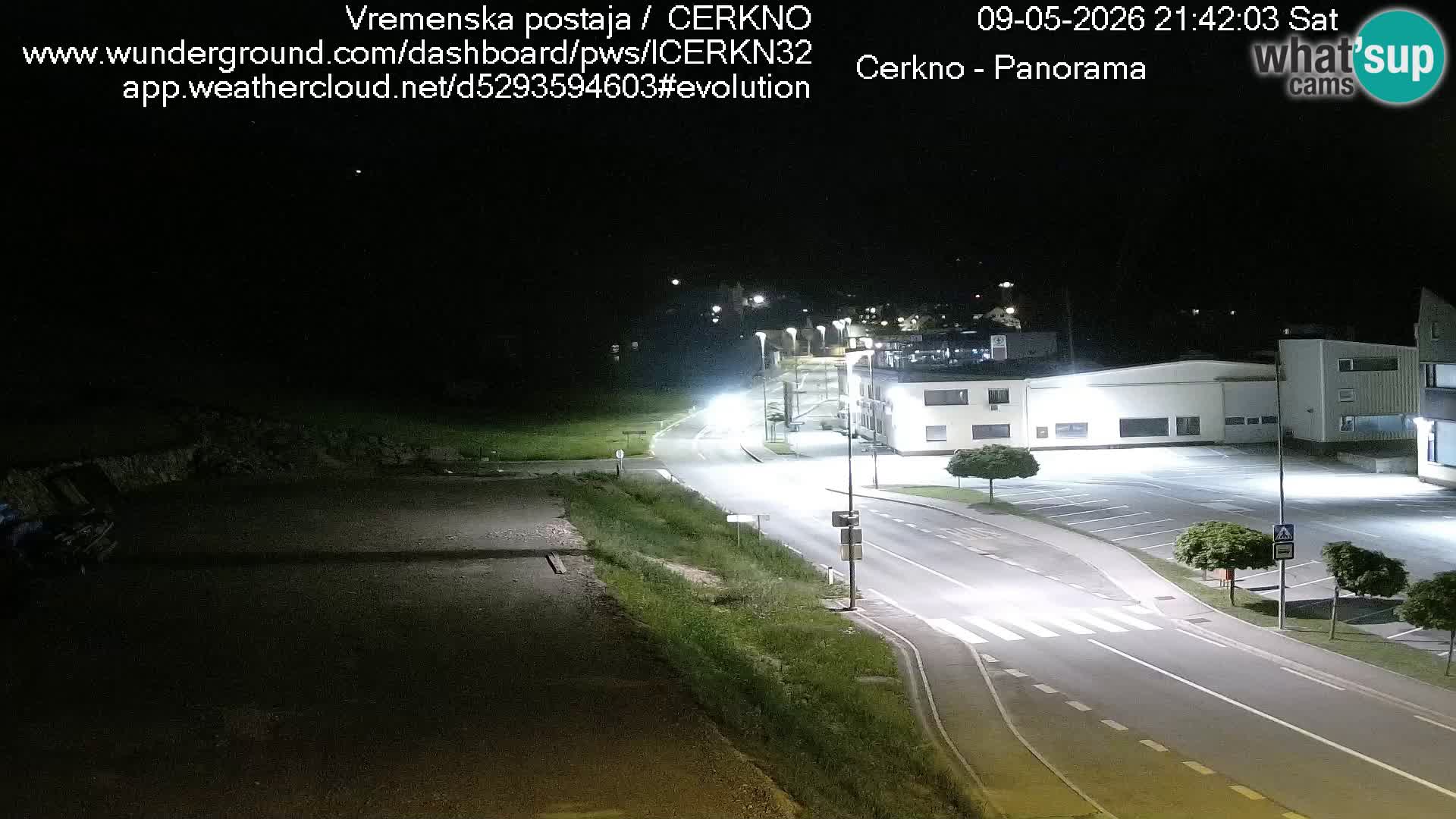 Cerkno ulaz u grad – Kamera uživo