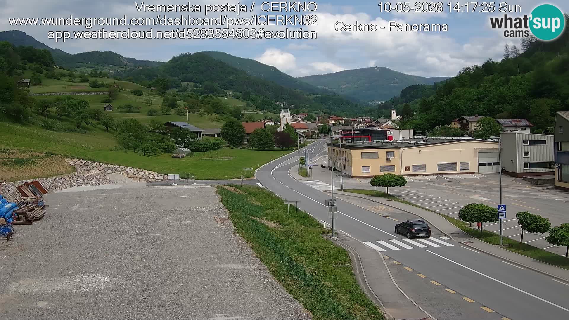 Cerkno vhod v mesto