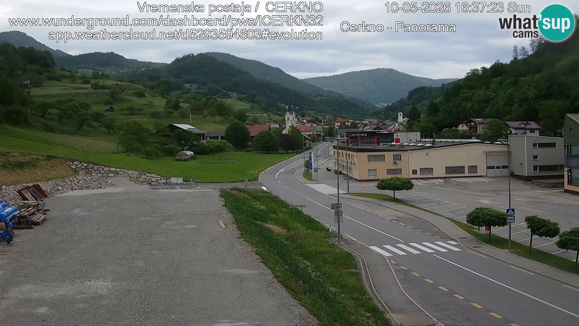 Cerkno vhod v mesto