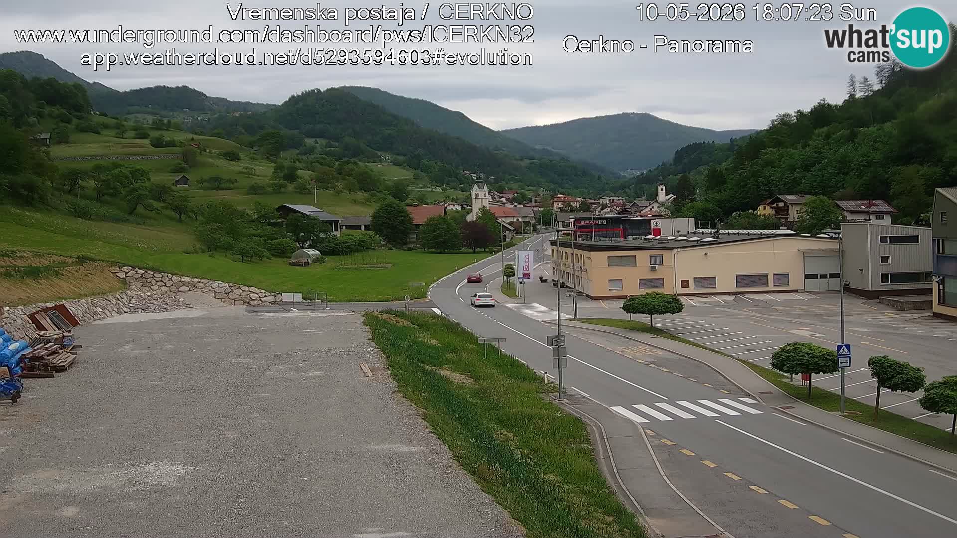 Cerkno vhod v mesto