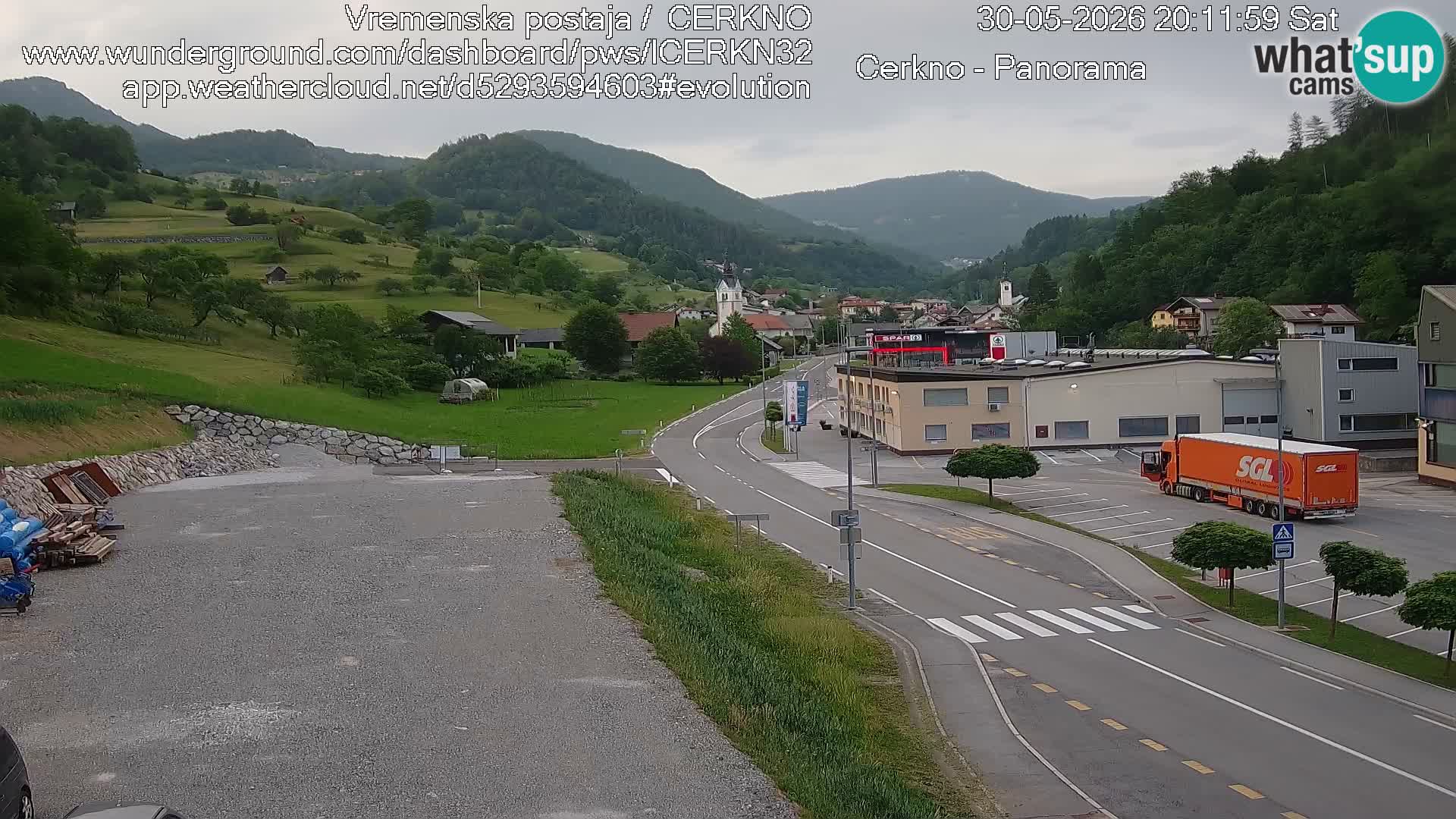 Cerkno vhod v mesto