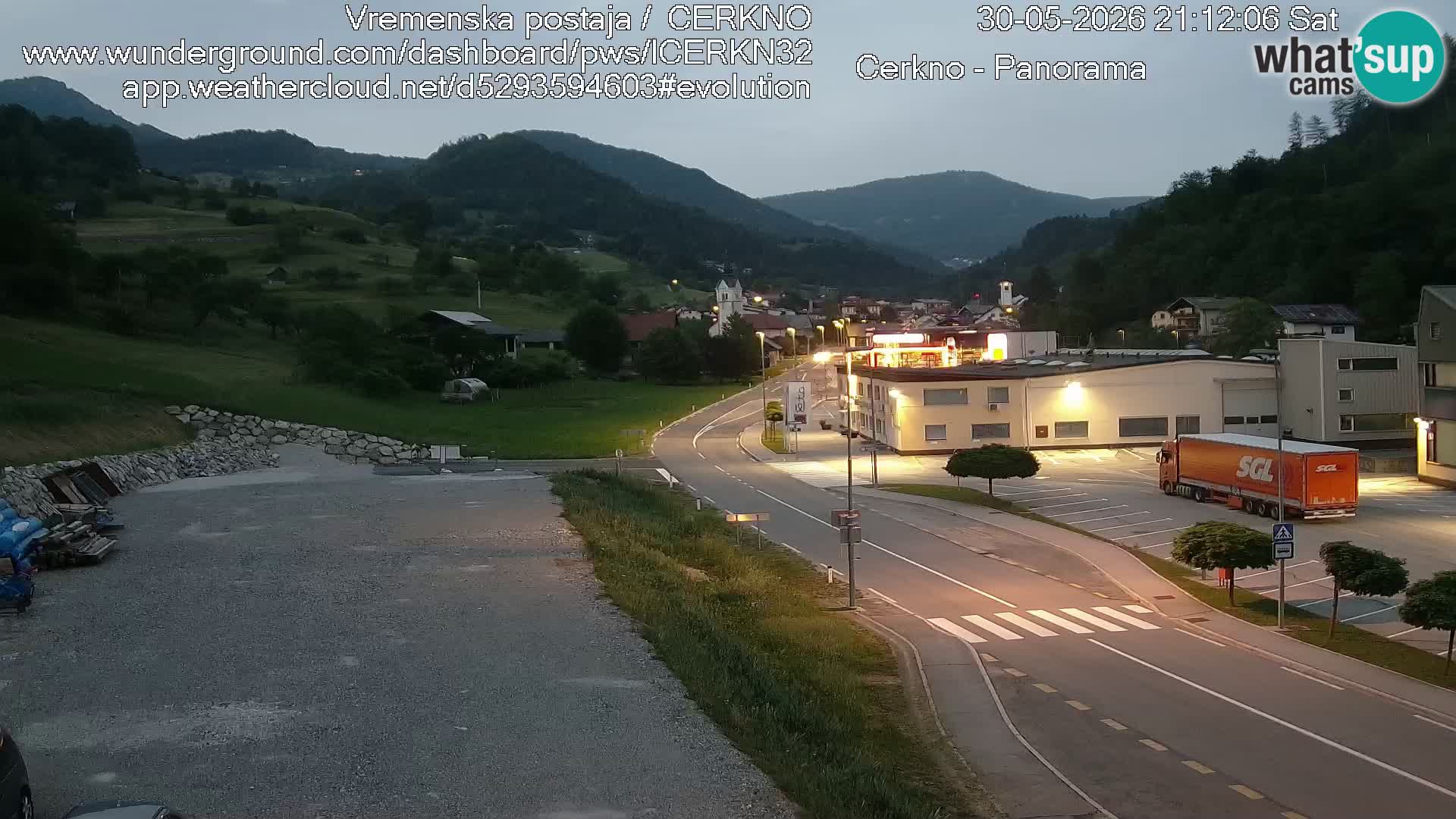 Cerkno vhod v mesto