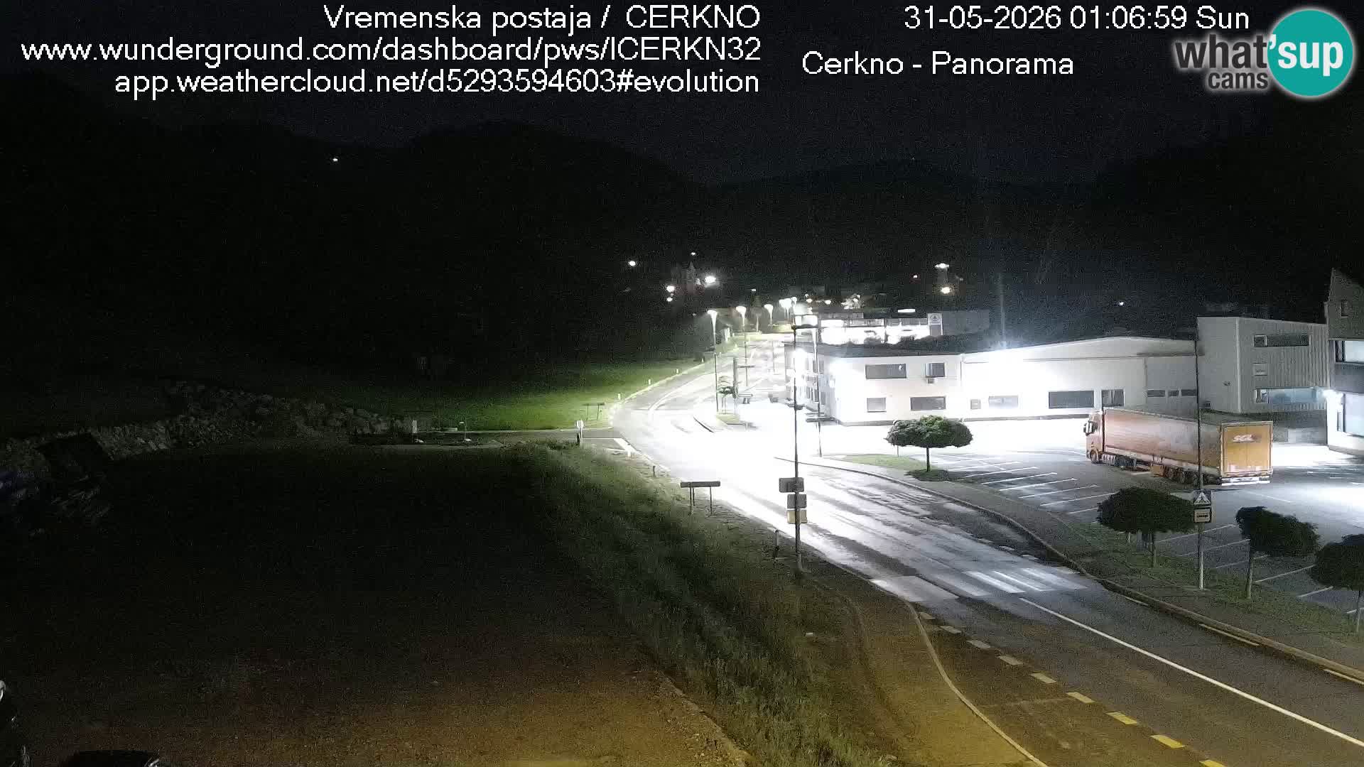 Cerkno ulaz u grad – Kamera uživo