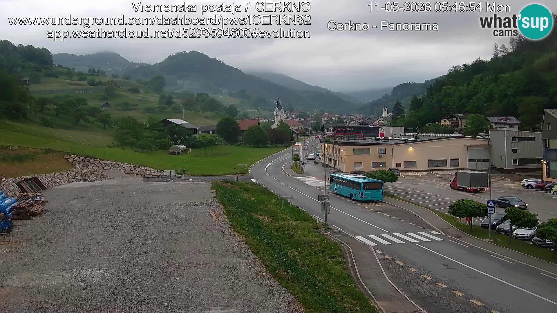 Webcam Ingresso Città di Cerkno