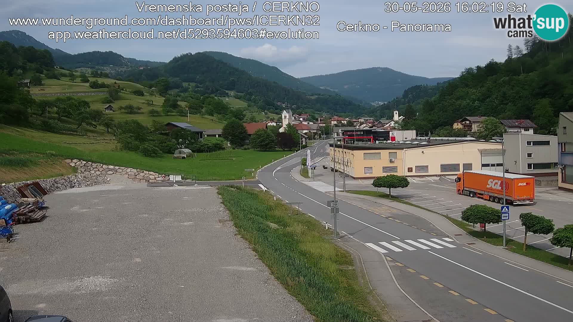 Cerkno vhod v mesto