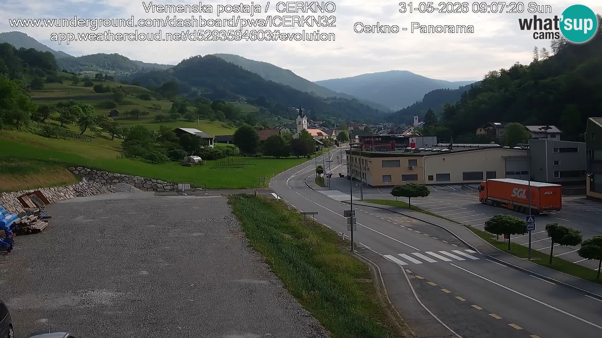 Cerkno vhod v mesto