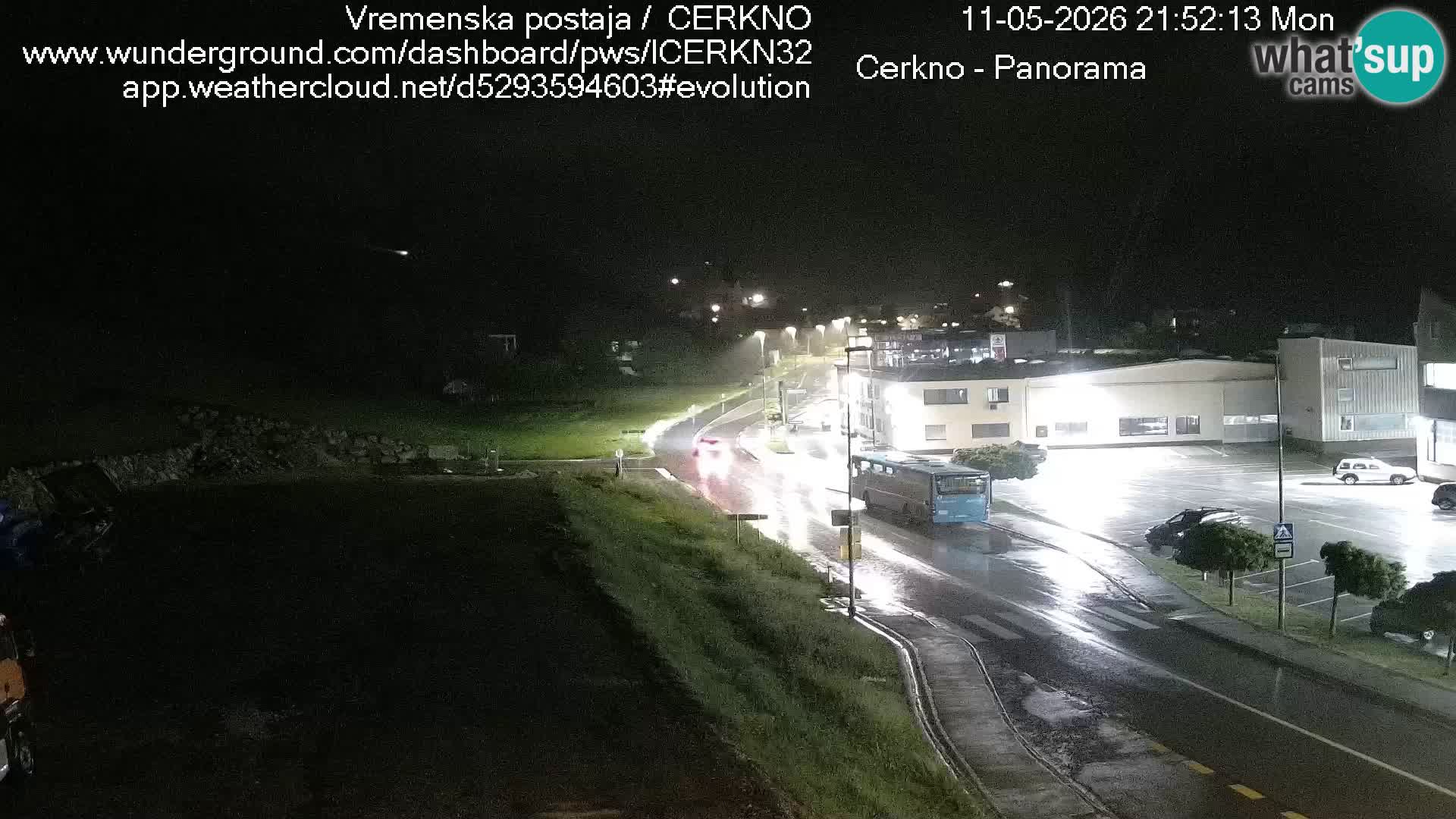 Cerkno ulaz u grad – Kamera uživo