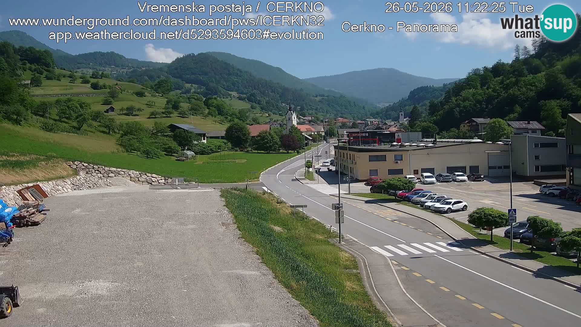 Cerkno vhod v mesto