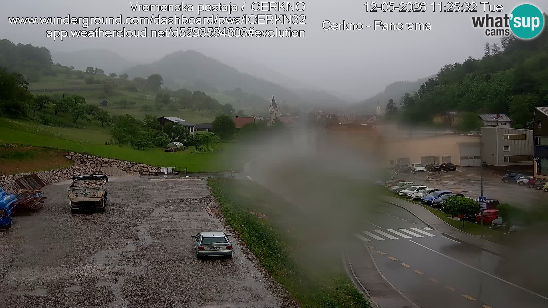 Cerkno ulaz u grad – Kamera uživo
