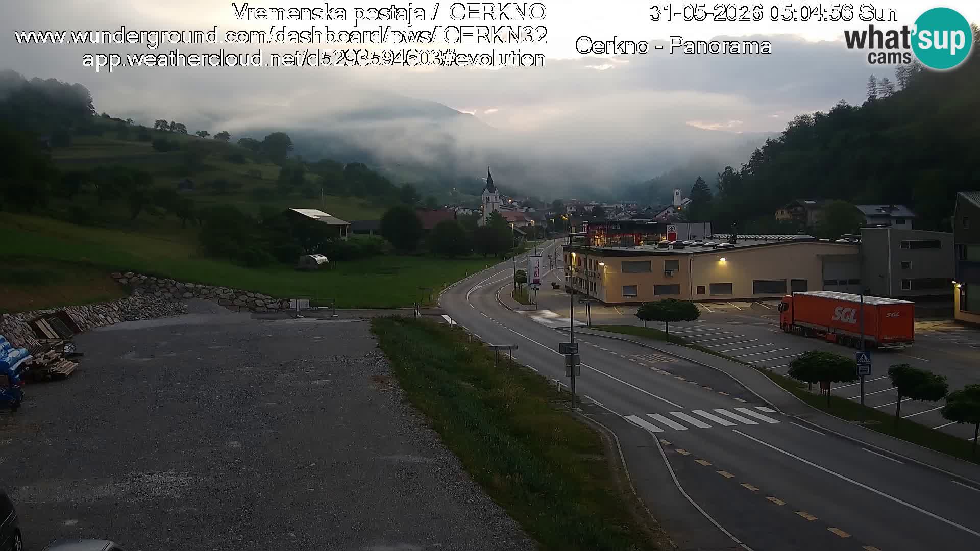 Cerkno vhod v mesto