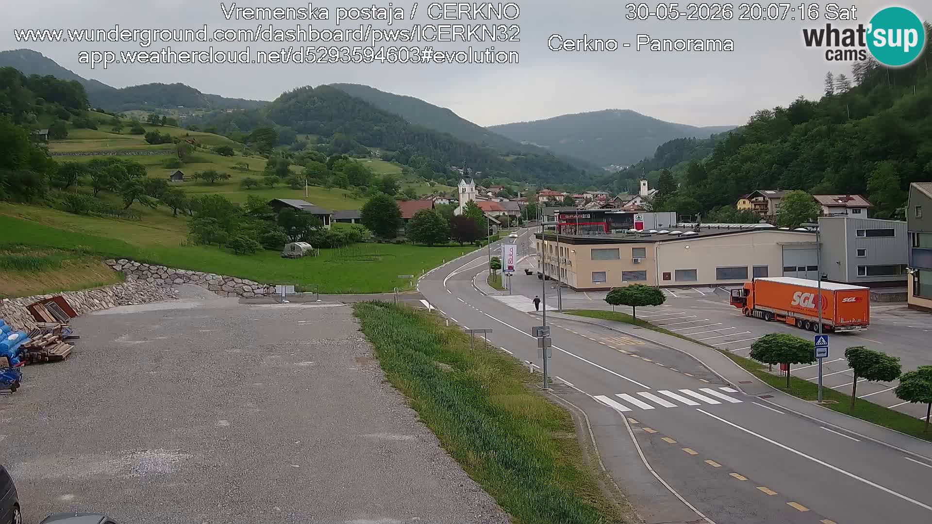 Cerkno vhod v mesto