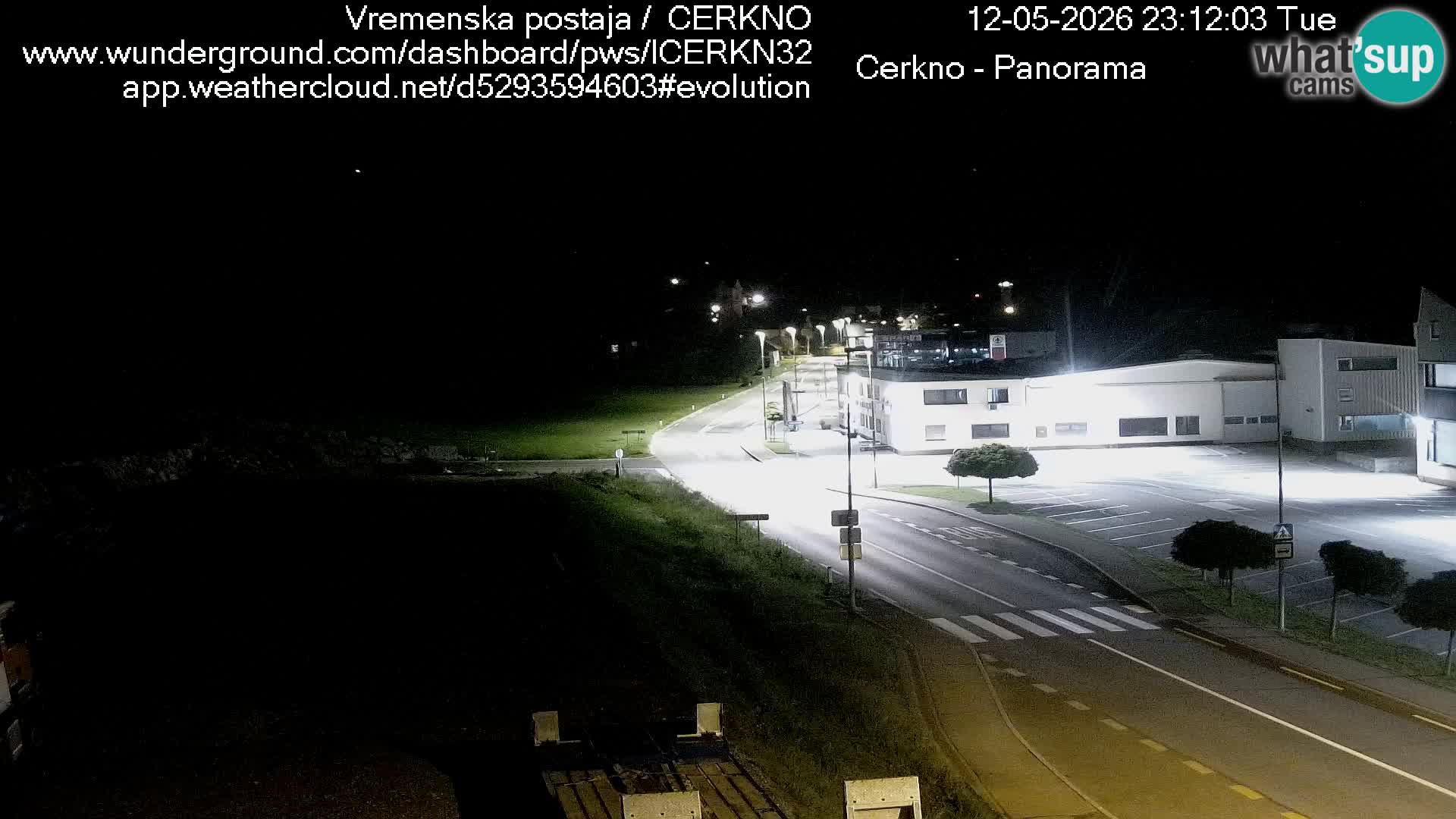 Cerkno ulaz u grad – Kamera uživo