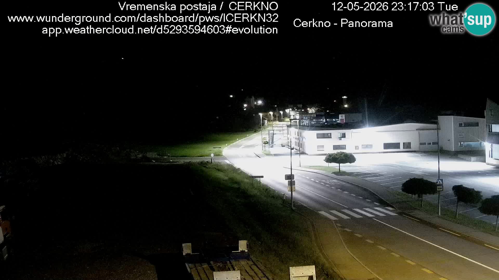 Cerkno ulaz u grad – Kamera uživo