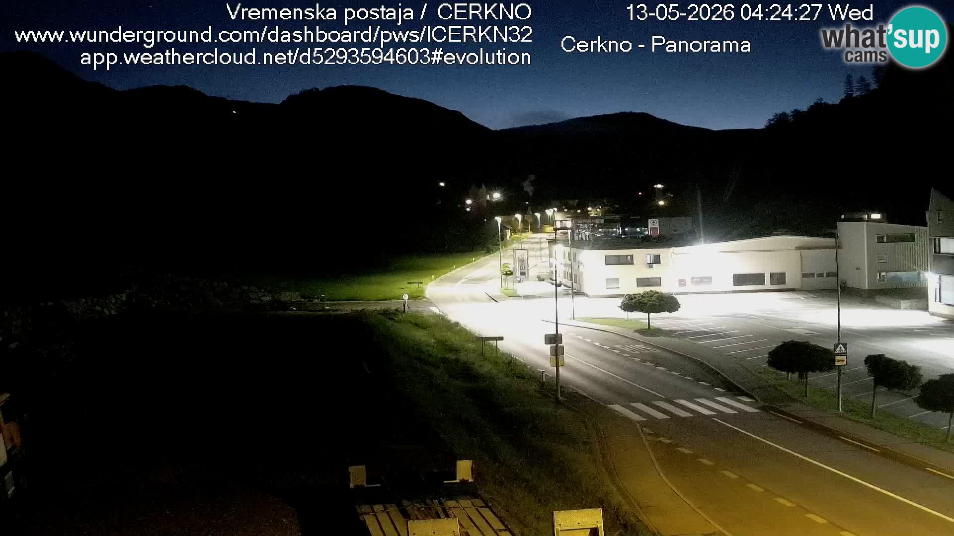 Cerkno Stadteingang Live-Webcam