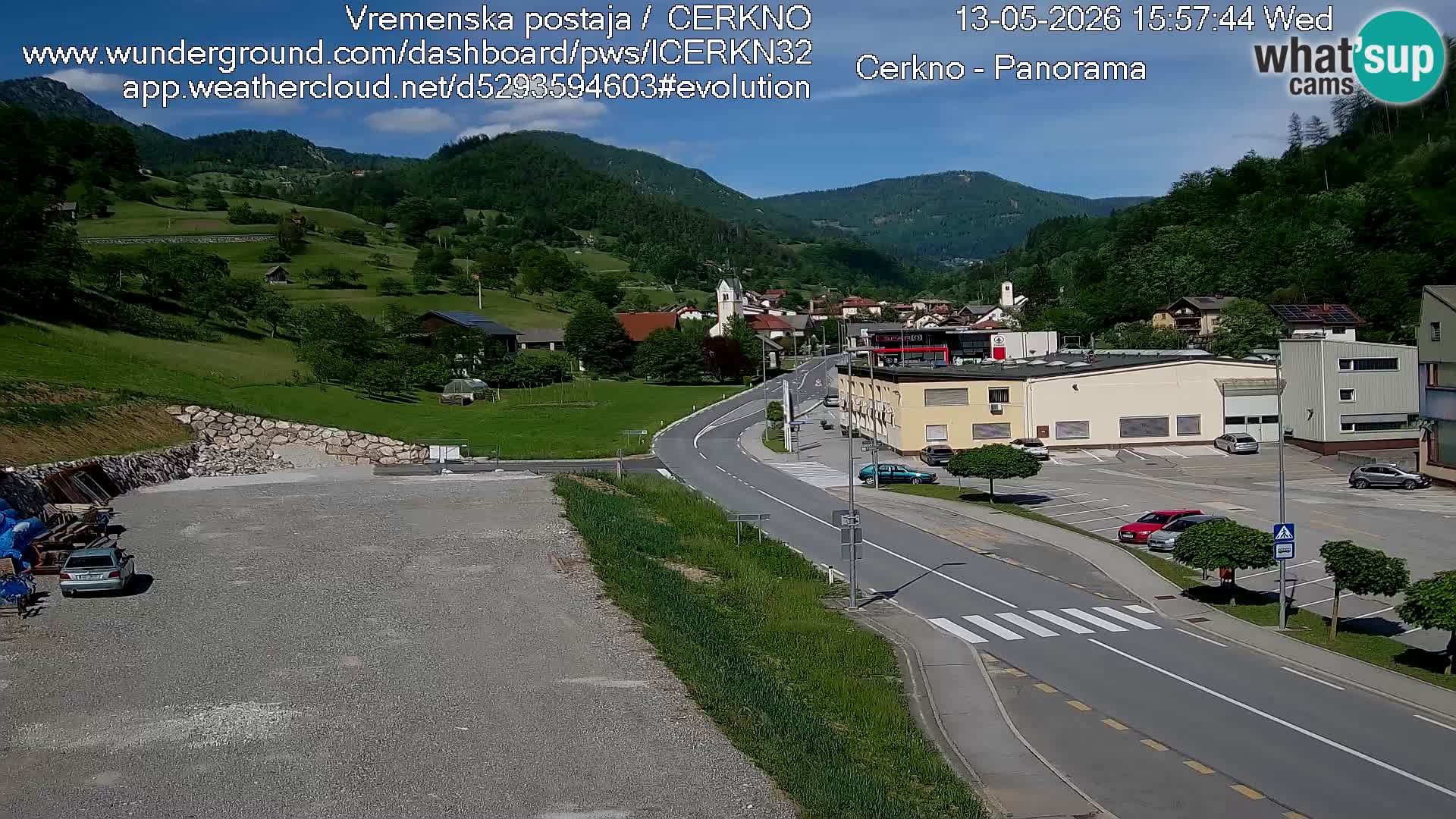 Cerkno vhod v mesto