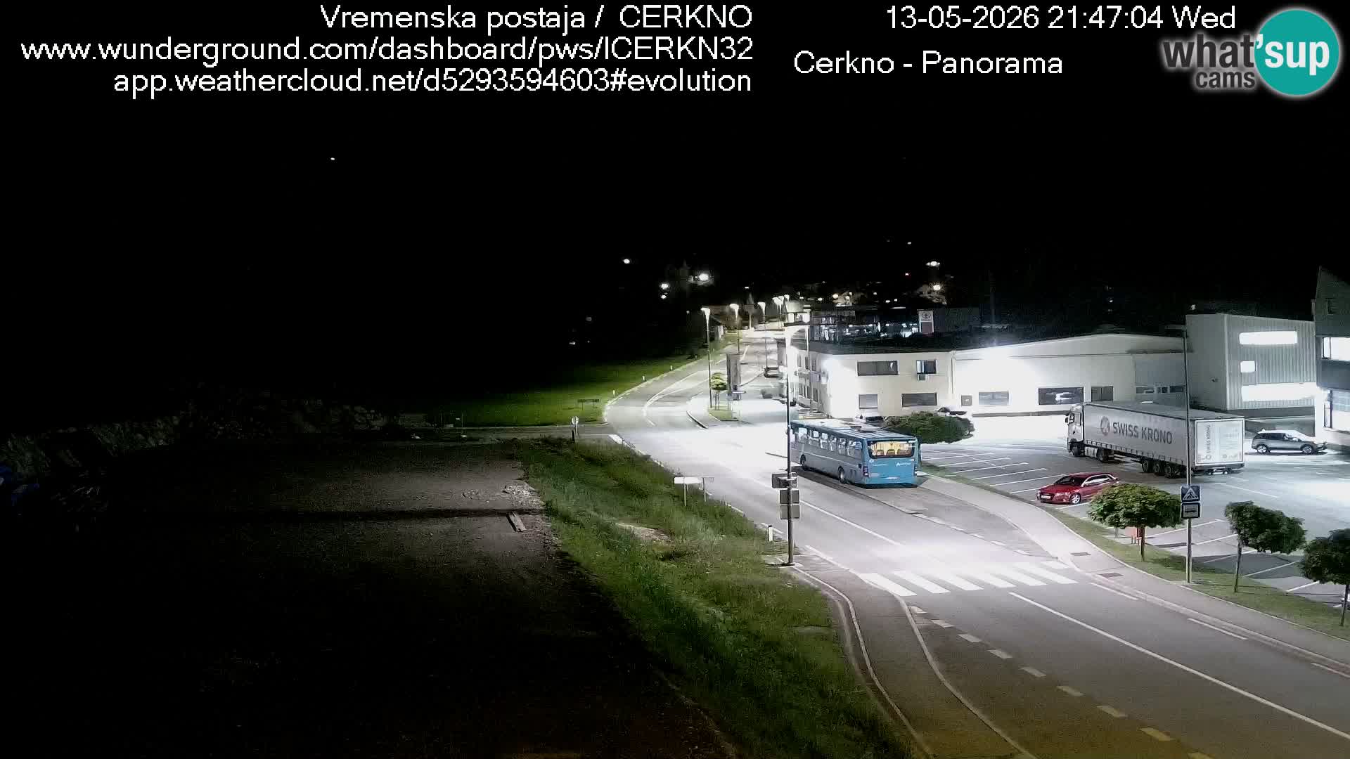 Webcam Ingresso Città di Cerkno