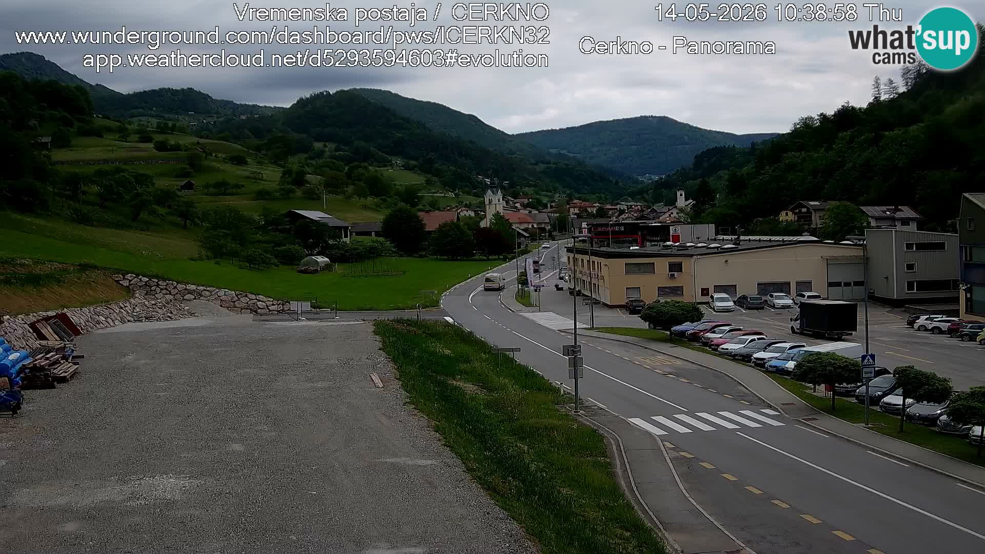 Cerkno vhod v mesto
