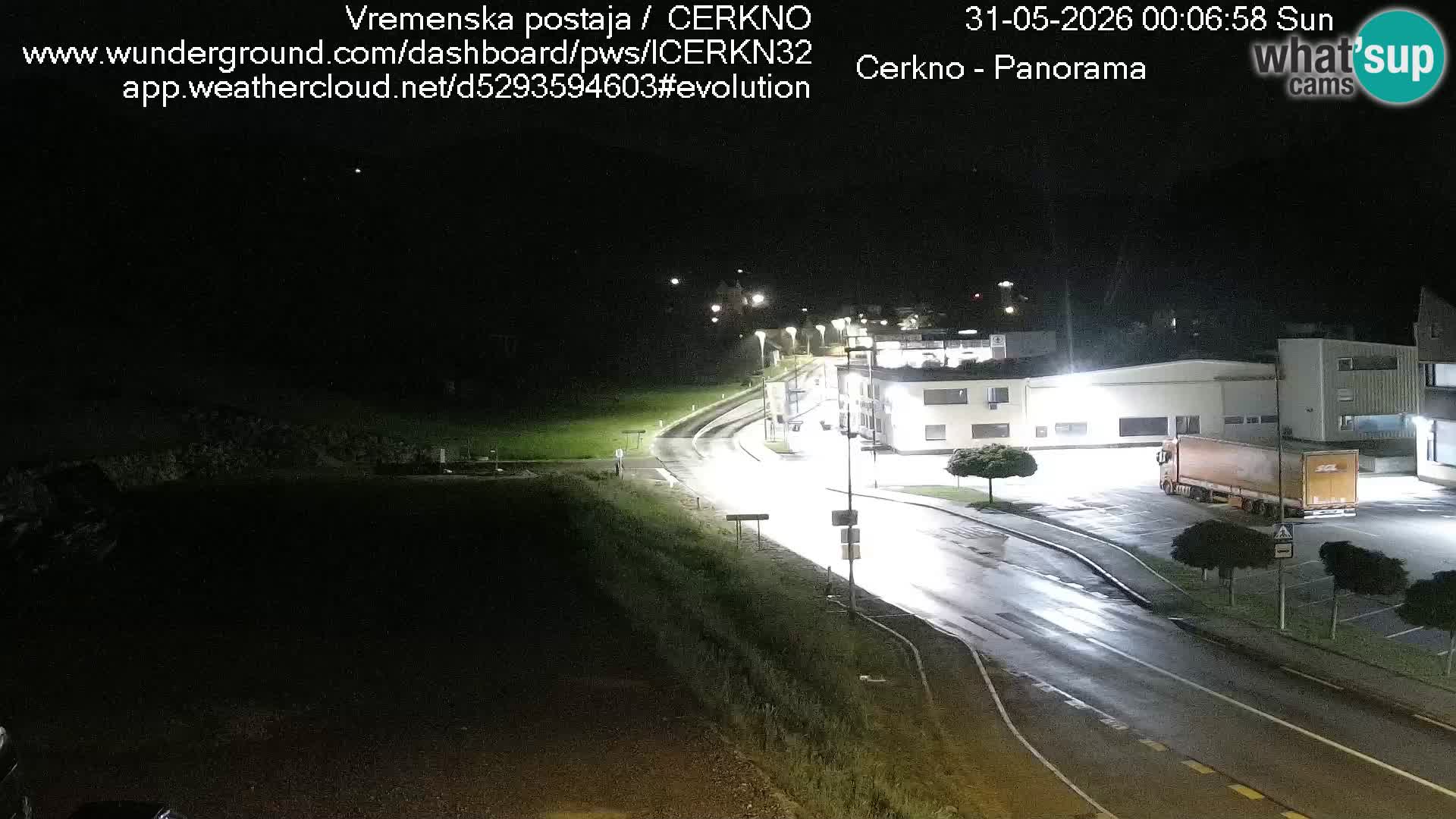 Cerkno Stadteingang Live-Webcam