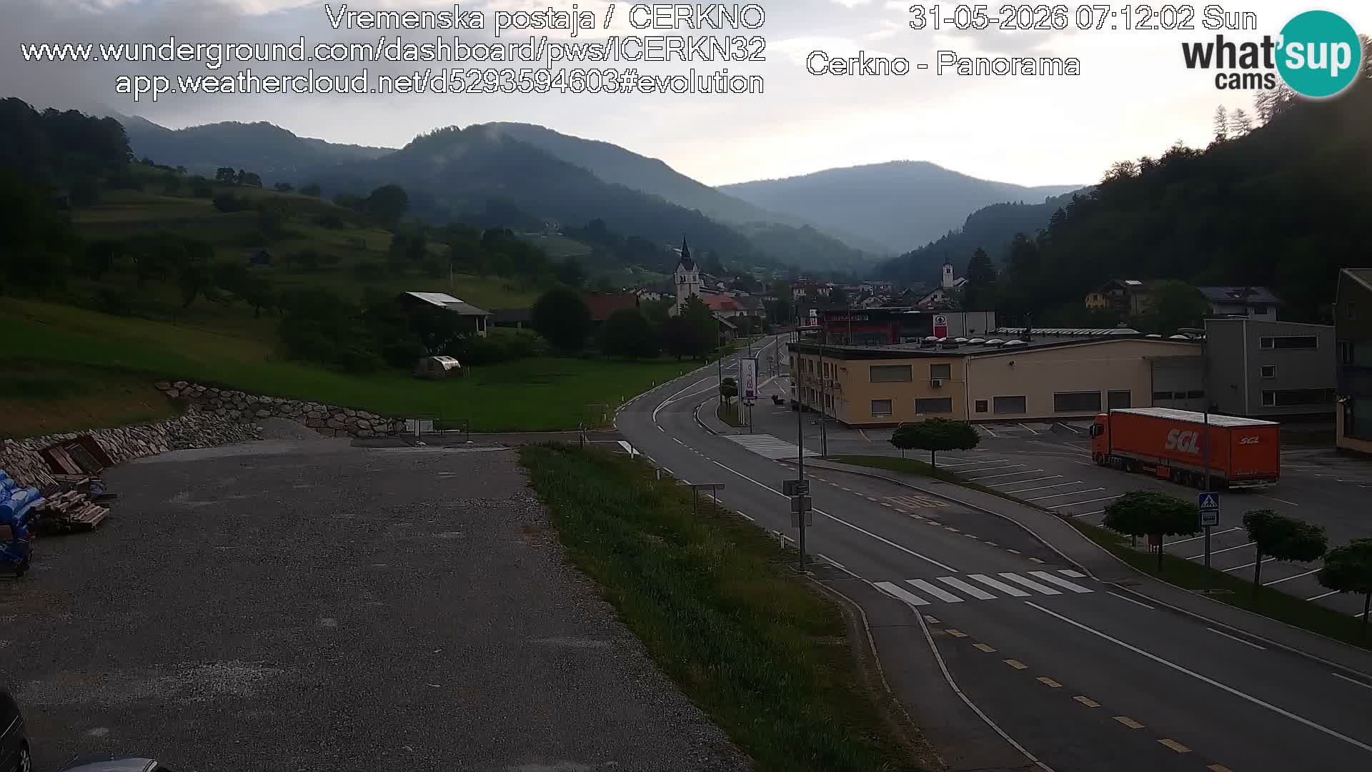 Cerkno vhod v mesto